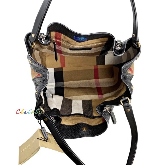 Burberry Medium Maidstone Leather Shoulder Bag - Picture 7 of 9